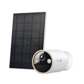 TP-Link Tapo C460 Kit Solar-Powered Security Camera Kit1 × Tapo C460, 1 × Tapo A201SPEC: 4K UHD (3840x2160), H.265/H.264 Supported, 16x UHD Digital Zoom, 2.4/5 GHz Dual Band Wi-Fi, 10000mAh