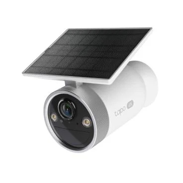 TP-Link Tapo C465 Enhanced AI Solar Security Camera Ultra SPEC:4K QHD (3840x2160), 2.4 G&5GHz, 7800mAh rechargeable lithium-ion battery, All-in-one solar panel FEATURE:Non-Stop Power, Smart AI Detection and Notifications (motion,