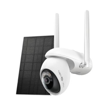 TP-Link Tapo C665G KIT Solar-Powered Pan/Tilt Wi-Fi/4G Security Camera Kit SPEC:4K 8MP (3840×2160), 2.4 GHz/5 GHz Wi-Fi, Solar panel (5.2V, 4.5W) ,4G LTE (LTE-FDD: B1/3/5/7/8/20/28, LTE-TDD:
