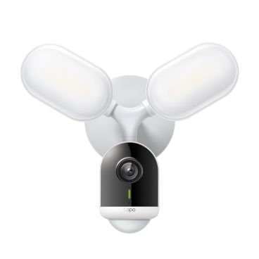 TP-Link Tapo C720 Smart Floodlight Camera SPEC: 2K QHD (2560x1440), 2.4 GHz, 2800 Lumens (5000K Color Temperature), 270° Passive Infrared Sensor FEATURE: Ultra-Bright Dimmable Floodlight, Mo