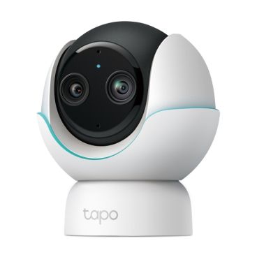 TP-Link TAPO C840 Dual-Lens Smart Baby Camera SPEC:2K QHD (2560x1440) &1080p (1920×1080), 2.4G/5GHz, Bluetooth 5.0, Horizontal 360º FEATURE: Dual Lens, Pan/Tilt, Smart AI Detection (covered
