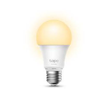 TP-Link Tapo L510E EU Smart Wi-Fi Light Bulb, Dimmable, E27 base, 2700K, 220V, 50/60 Hz, 60W Equivalent, Energy Class A+, 2.4GHz