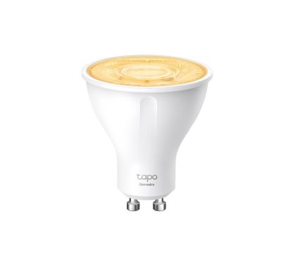 TP-Link Tapo L610 Smart Wi-Fi Spotlight, Dimmable SPEC: 2.4 GHz, IEEE 802.11b/g/n, GU10 Base, 220–240 V, 50/60 Hz, 350 lm, 2.9