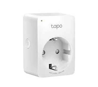 TP-Link Tapo P100(1-pack) WiFi Smart Plug, 2.4GHz, 802.11b / g / n, funciona con la aplicación de automatización del hogar Tapo