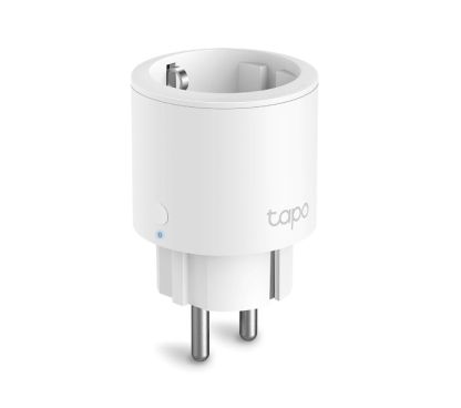 TP-Link Tapo P115(1-pack) Minienchufes Inteligentes con Monitoreo de Energia, 100-240 V, Carga Máxima 16 A, 50/60 Hz, WiFi 2.4 GHz, Amazon Certified for Humans (FFS), Control por Voz