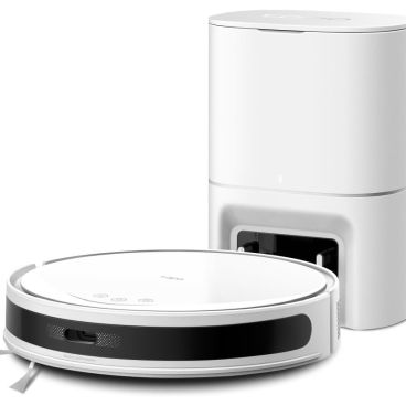 TP-Link Tapo RV20 Max Plus White Robot Vacuum Cleaner & Auto-Empty Dock SPEC: MagSlim LiDAR + IMU Dual Navigation, Vacuum & Mop 2-in-1, 5300Pa, 3L Auto-Empty Dock(17000Pa, 95%+ Dust Removal