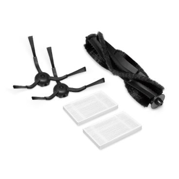 TP-Link Tapo RVA105 Tapo Robot Vacuum Replacement Kit SPEC: Main Brush ×1, Side Brush ×2, HEPA Filter ×2 Suitable for Tapo RV30 Max Plus, Tapo RV30 Max, Tapo RV20 Max Plus, Tapo RV20 Max