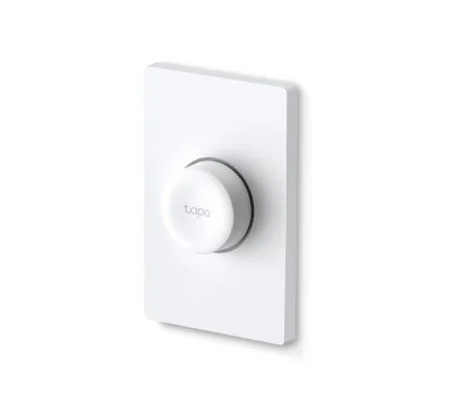TP-Link Tapo S200D Smart Remote Dimmer Switch SPEC: 868 MHz, battery powered(1*CR2032), EU/UK wall plate Feature: Tapo smart app