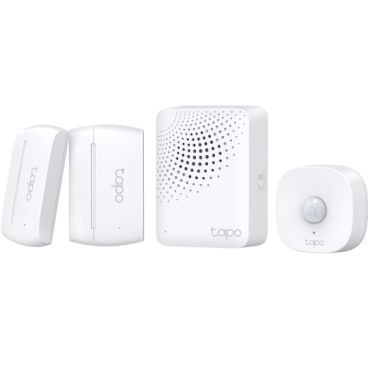 TP-Link Tapo T30 KIT Smart Sensor Starter Kit 1×Tapo T100, 2×Tapo T110, 1×Tapo H100 SPEC: Tapo H100 (2.4 GHz, 868 MHz, 100-240 V~, 50/60 Hz, Plug-in), Tapo T100 (868 MHz, Battery Powered(1*C