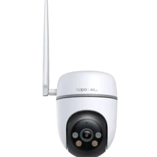 TP-Link TC40GW - Cámara IP 4G Formato Turret, Resistente a Intemperie, Resolución 2MP 30fps (1929x1080px), Lente fija (3,2mm), Visión Nocturna IR 30m, Alimentación por PoE y por Fuente, Ranu