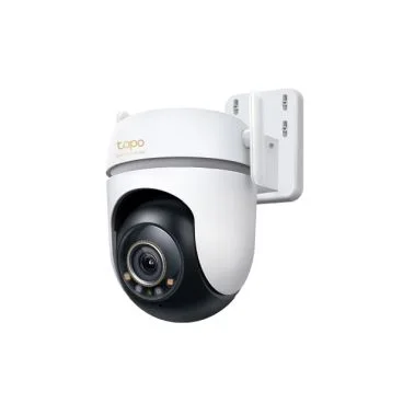 TP-Link TC43 - Cámara IP WiFi Formato Turret PT, Resistente a Intemperie, Resolución 5MP 15/30fps (2880x1620px), Lente Fija (4mm), Visión Nocturna IR 30m., Alimentación por Fuente, Ranura MicroSD