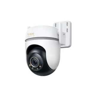 TP-Link TC43 - Cámara IP WiFi Formato Turret PT, Resistente a Intemperie, Resolución 5MP 15/30fps (2880x1620px), Lente Fija (4mm), Visión Nocturna IR 30m., Alimentación por Fuente, Ranura Mi