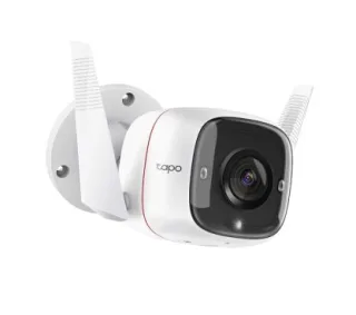 TP-Link TC65 Outdoor Security Wi-Fi Camera SPEC: 3MP (2304x1296), 2.4 GHz, 2T2R, 2 × External Antennas, 1 × Ethernet Port FEATUR