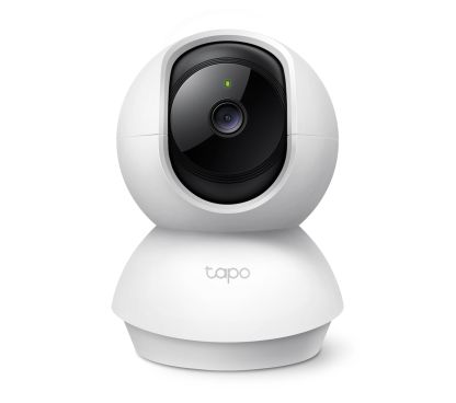 TP-Link TC71 - Camara IP WiFi PT Sobremesa, Interior, Resolución 3MP 15fps (2304 x 1296px), Lente Fija (2.8mm), Visión Nocturna IR 9m., Alimentación por Fuente, Ranura MicroSD