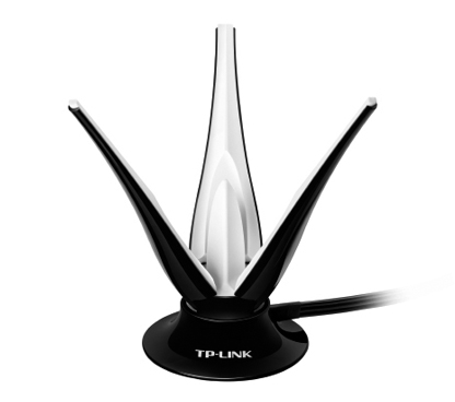 TP-Link TL-ANT2403N Producto reacondicionado 2.4GHz 3dBi Desktop 3-Antenna, Lotus Style, 1m cable, RP-SMA connector , support 11n 2T3R / 3T3R(MIMO)