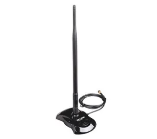 TP-Link TL-ANT2408C Producto reacondicionado 2.4GHz 8dBi Indoor Omni-directional Desktop Antenna, Cable length=1.3m, RP-SMA (body male, pin female)