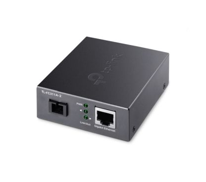 TP-Link TL-FC311A-2 1 Puerto RJ45 de negociación automática a 10/100/1000Mbps compatible con Auto-MDI/MDIX, Negociación automáti