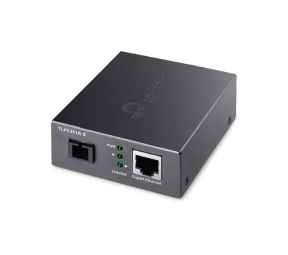 TP-Link TL-FC311A-2 1 Puerto RJ45 de negociación automática a 10/100/1000Mbps compatible con Auto-MDI/MDIX, Negociación automáti