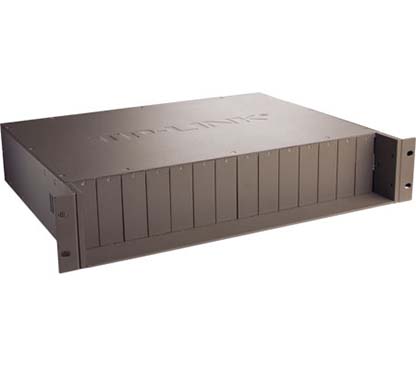 TP-Link TL-MC1400 14-slot unmanaged Fiber Converter Chassis, single power supply, 19-inch rack mountable