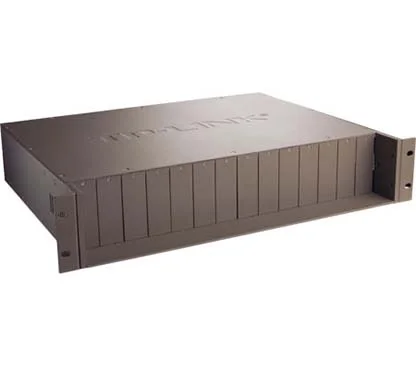 TP-Link TL-MC1400 14-slot unmanaged Fiber Converter Chassis, single power supply, 19-inch rack mountable