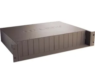 TP-Link TL-MC1400 14-slot unmanaged Fiber Converter Chassis, single power supply, 19-inch rack mountable