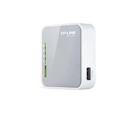 TP-Link TL-MR3020 150Mbps Portable 3G Wireless N Router, Compatible with UMTS/HSPA/EVDO USB modem, 3G/WAN failover, 2.4GHz, 802.