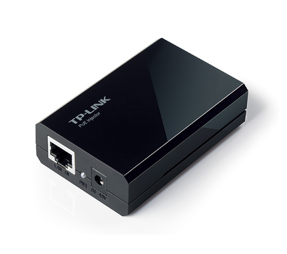 TP-Link TL-PoE150S PoE Injector Adapter, IEEE 802.3af compliant, Data and power carried over the same cable up to 100 meters, 5V