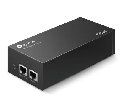 TP-Link TL-POE170S Adaptador inyector PoE ++ PUERTO: 1 puerto Gigabit PoE, 1 puerto Gigabit no PoE SPEC: compatible con 802.3bt