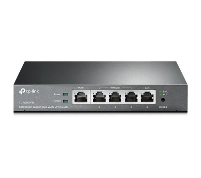 TP-Link TL-R600VPN Producto reacondicionado VPN Router, 1 Gigabit WAN port + 4 Gigabit LAN ports, 20 IPsec VPN Tunnels, 16 PPTP VPN tunnels and 16 L2TP VPN tunnels , Dial-on-demand, SPI Firewall, ,IP&MAC Binding