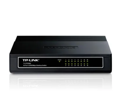 TP-Link TL-SF1016D 16-port 10/100M Desktop Switch,16 10/100M RJ45 ports, Plastic case
