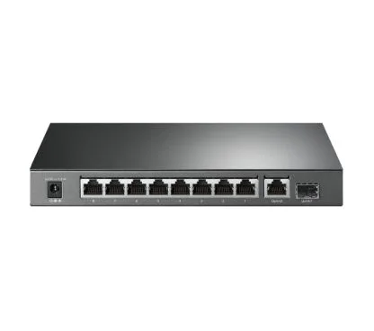 TP-Link TL-SG1210P 10-Port Gigabit PoE+ Switch, 8 Gigabit PoE+ Ports, 1 Gigabit RJ45 Ports and 1 Gigabit SFP Slots, 802.3at/af,