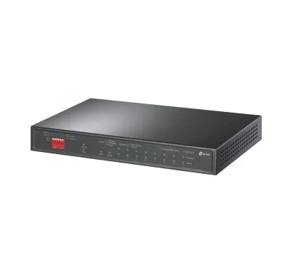 TP-Link TL-SG1210PP 10-Port Gigabit Desktop Switch with 6-Port PoE+ and 2-Port PoE++ PORT: 2× Gigabit PoE++ Ports, 6× Gigabit PoE+ Ports, 2x Gigabit Non-PoE Ports, 1× Combo Gigabit SFP Slot SPEC: 802