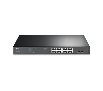 TP-Link TL-SG1218MPE Switch Easy Smart 16-Puertos Gigabit PoE+, 16 Puertos Gigabit RJ45, 2 Slots SFP, 802.3at/af, 192W Potencia