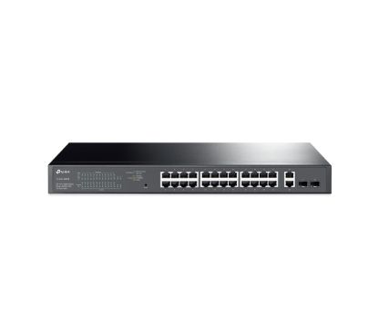 TP-Link TL-SG1428PE 28-Port Gigabit Easy Smart Switch with 24-Port PoE+ PORT: 24× Gigabit PoE+ Ports, 2× Gigabit Non-PoE Ports,
