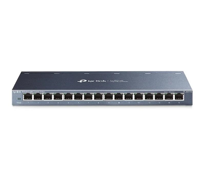 TP-Link TL-SG2016P Conmutador inteligente JetStream™ Gigabit de 16 puertos con PoE+ de 8 puertos PUERTO: 8 puertos Gigabit PoE+