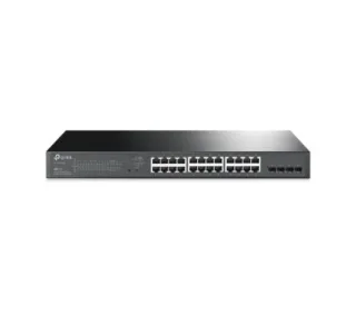 TP-Link TL-SG2428P JetStream™ 28-Port Gigabit Smart Switch with 24-Port PoE+ PORT: 24× Gigabit PoE+ Ports, 4× Gigabit SFP Slots