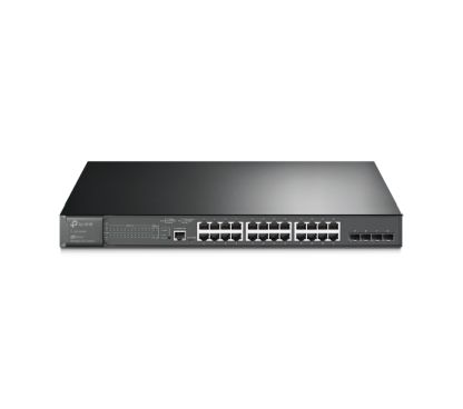 TP-Link TL-SG3428MP 24 puertos PoE + compatibles con 802.3at / af, proporcionan conexiones de alta velocidad,aprovisionamiento s
