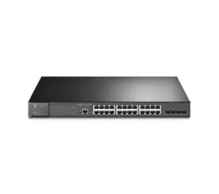 TP-Link TL-SG3428MP 24 puertos PoE + compatibles con 802.3at / af, proporcionan conexiones de alta velocidad,aprovisionamiento s