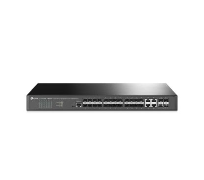 TP-Link TL-SG3428XF JetStream™ 24-Port SFP L2+ Managed Switch with 4 10GE SFP+ Slots PORT: 20× Gigabit SFP Ports, 4× Gigabit SFP