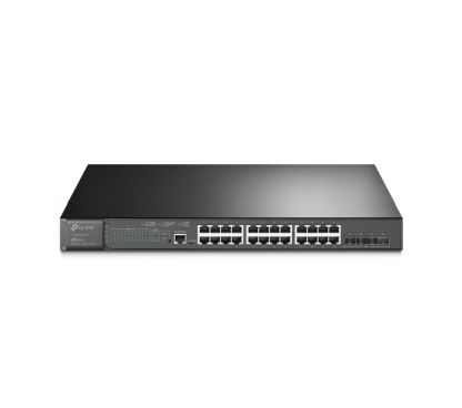TP-Link TL-SG3428XMP Switch administrado JetStream ™ de 24 puertos Gigabit y 4 puertos 10GE SFP + L2 + con PoE + de 24 puertos P