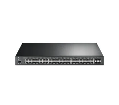 TP-Link TL-SG3452XP Switch administrado JetStream™ de 48 puertos Gigabit y 4 puertos 10GE SFP+ L2+ con PoE+ de 48 puertos PUERTO