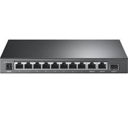 TP-Link TL-SL1311P 8-Port 10/100Mbps + 3-Port Gigabit Desktop Switch with 8-Port PoE+PORT: 8× 10/100 Mbps PoE+ Ports, 2× Gigabi