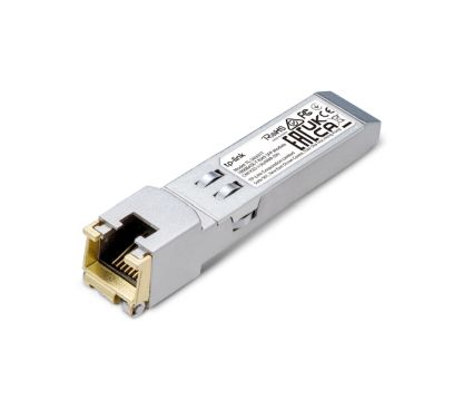 TP-Link TL-SM331T Módulo SFP 1000BASE-T RJ45 SPEC: Transceptor de cobre RJ45 de 1000 Mbps, Plug and Play con ranura SFP, hasta 1