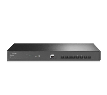 TP-Link TL-SX3008F JetStream 8-Port 10G SFP+, L2+ Managed Switch, PORT: 8× 10G SFP+ Slots, RJ45/Micro-USB Console Port SPEC: 1U 1