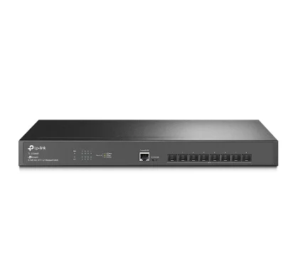 TP-Link TL-SX3008F JetStream 8-Port 10G SFP+, L2+ Managed Switch, PORT: 8× 10G SFP+ Slots, RJ45/Micro-USB Console Port SPEC: 1U 1