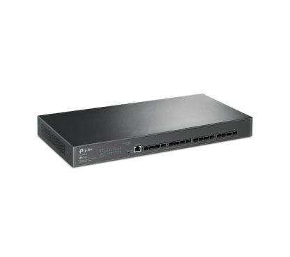 TP-Link TL-SX3016F Switch administrado JetStream de 16 puertos 10GE SFP+ L2+;16 × ranuras SFP+ de 10 GE completas, fuentes de al