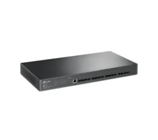 TP-Link TL-SX3016F Switch administrado JetStream de 16 puertos 10GE SFP+ L2+;16 × ranuras SFP+ de 10 GE completas, fuentes de al