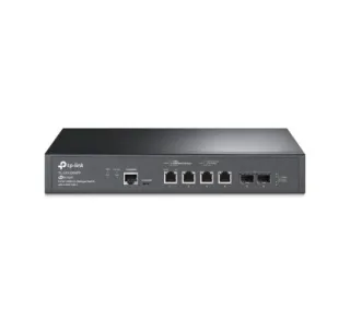 TP-Link TL-SX3206HPP - Switch Ethernet Gestionable L2+, Montaje en Rack y Sobremesa, 4x Puertos RJ45 Gigabit 802.3bt PoE++ y 2x Slot SFP+, Carcasa de Metal