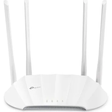 TP-Link TL-WA1801 - Punto de Acceso Multifunción Wi-Fi 6 AX1800 Doble Banda, Modos AP/Repetidor/Cliente/Multi SSID, Puerto LAN con PoE-IN Pasivo, 4 Antenas Fijas