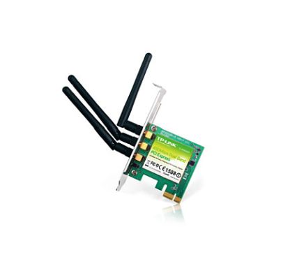 TP-Link TL-WDN4800 Producto reacondicionado 450Mbps Wireless N Dual Band PCI Express Adapter, Atheros, 3T3R, 2.4GHz/5GHz,